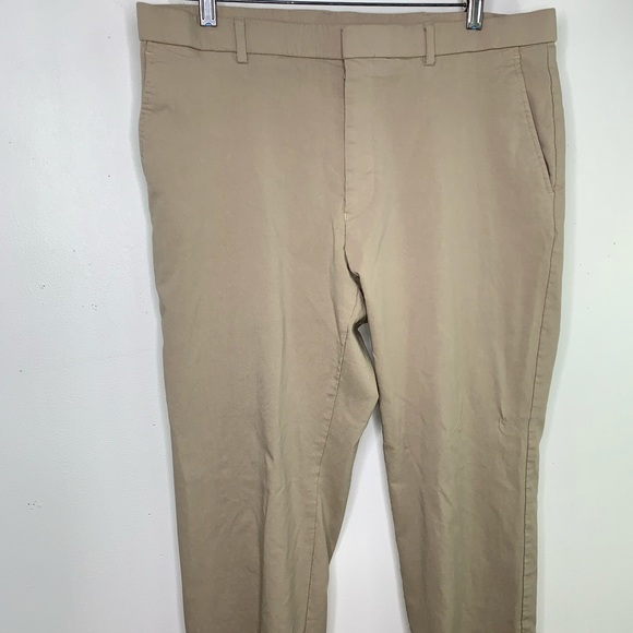 Tommy Hilfiger Stretch Slim Fit Flat Front Pants - Picture 2 of 5